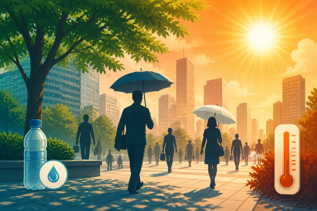 7월 30일 서울 날씨 32℃ 예보…폭염·열대야 대비 출근 전 확인할 점
